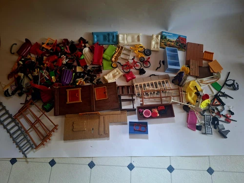 Vintage Playmobil Mixed Sets Lot of Accessories