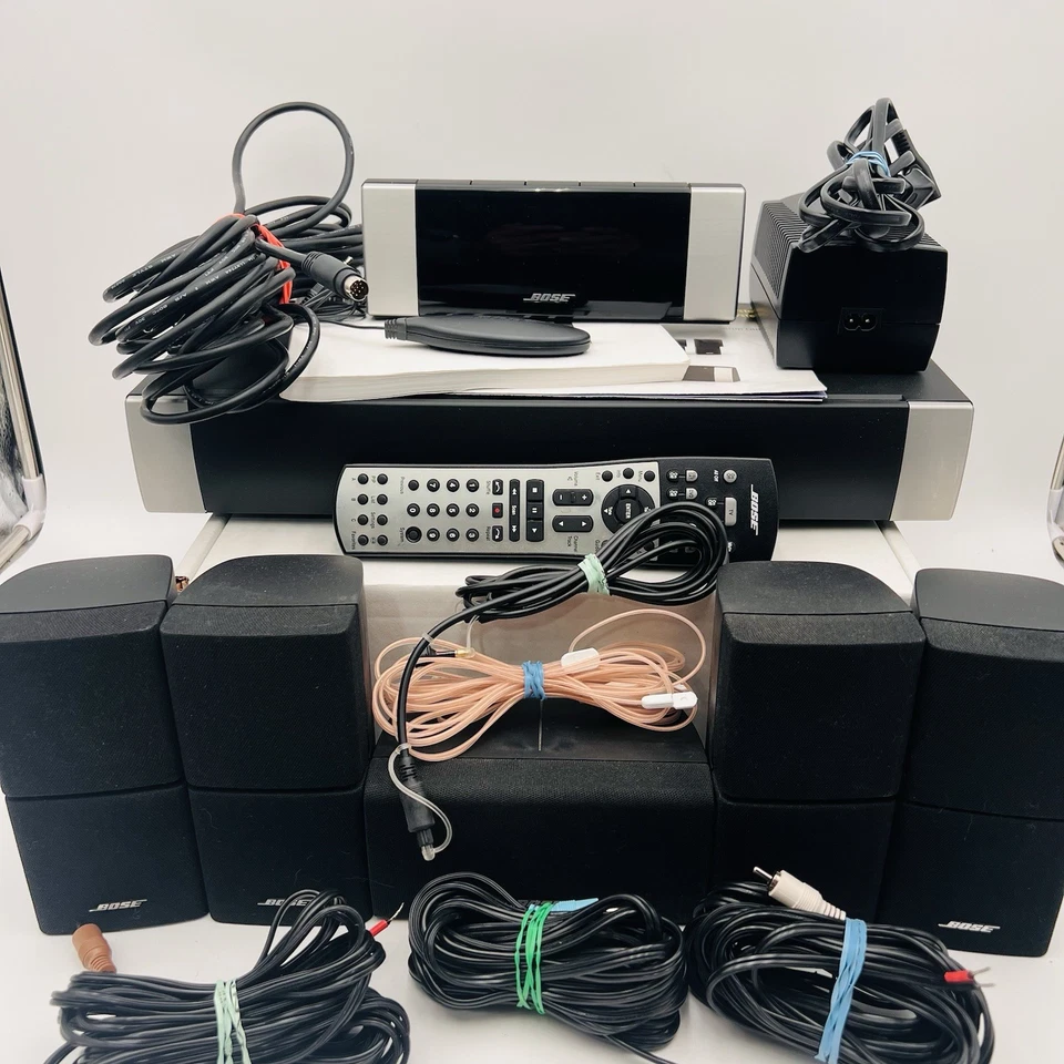 Bose Lifestyle MC1 Heimkinosystem Media Center Display Fernbedienung Lautsprecher Kabel