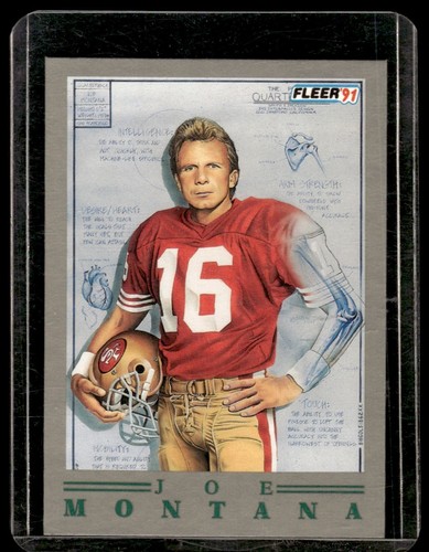 1990 Fleer All-Pro Joe Montana San Francisco 49ers #1