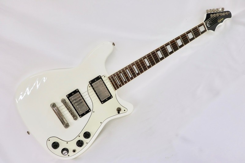 EPIPHONE - 2008 WILSHIRE Limited Edition White Electric Guitar w