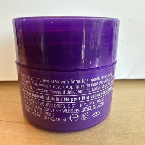 Clinique Smart Clinical Repair Wrinkle Correcting Eye Cream 0.5 oz / 15ML NWOB - Picture 2 of 3
