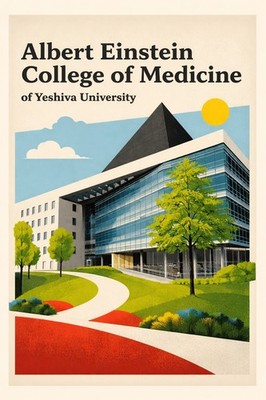 Albert Einstein College of Medicine   Poster 2023 - 24x36  Premium Matte Paper