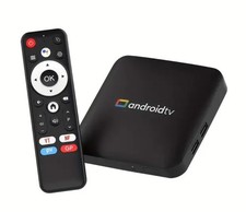 NEW 2025 Android 14 Media Player  Streaming 4k TV Box w/ Bluetooth Remote
