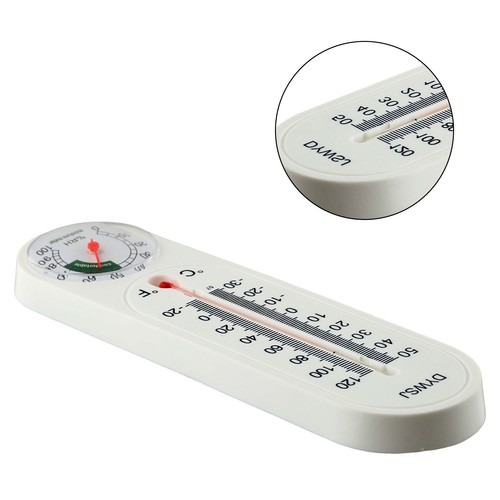 Zuchtthermometer Pour L'Intérieur Serre 23X6Cm Analogique Humidimètre Grand - Bild 2 von 24