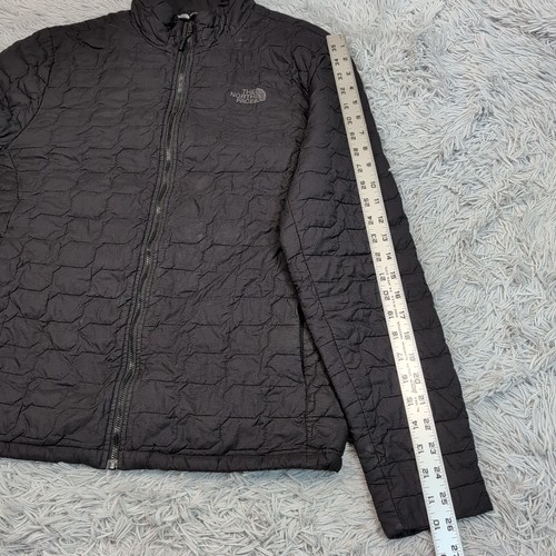 The North Face Jacket Mens M Black Thermoball Gorpcore Pockets Lightweight - Picture 5 of 11