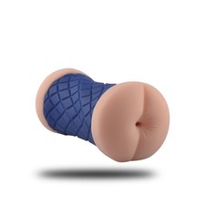 Doppio masturbatore Finta vagina + ano doppio per uomo sex toy Realistico