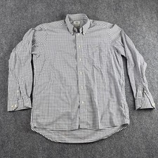 Vintage Lacoste Made in France Tattersall Check Long Sleeve Shirt Size 40 M L