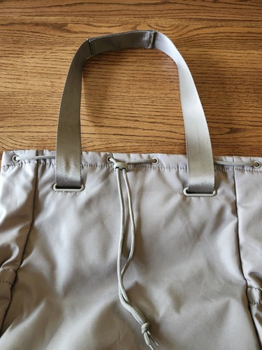 Beyond Yoga Convertible Gym Bag Backpack in Birch Color Taupe - Picture 10 of 14