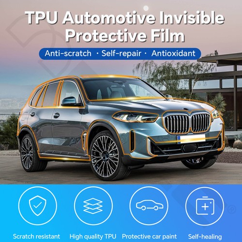 For BMW X5 xDrive40 50 2024-UP Full Front PreCut Paint Protection Film Clear PPF - Picture 3 of 20