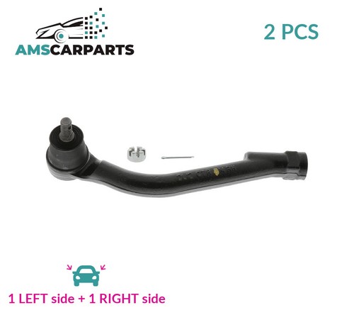 TRACK ROD END RACK END PAIR FRONT HY-ES-14566 MOOG 2PCS NEW OE REPLACEMENT - Picture 1 of 5