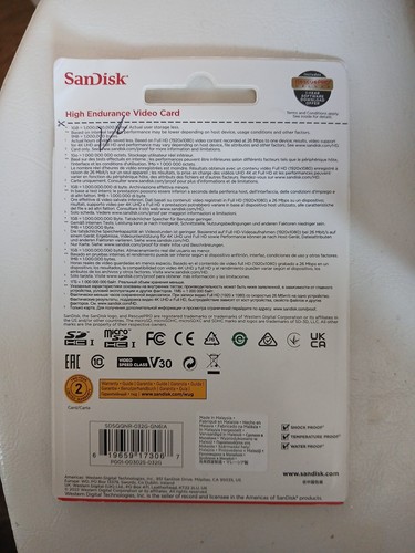SanDisk High Endurance & Max Endurance 64GB 128GB 256GB microSD Speicherkarten - Bild 2 von 2