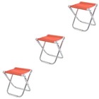  3 PCS Klappbarhocker Angelstühle Für Erwachsene Tragbarer Campinghocker
