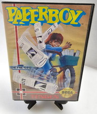 Sega Genesis Paperboy Video Game Cleaned & Tested