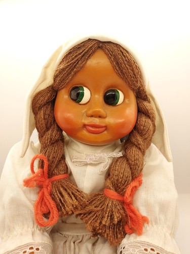 NABER KIDS PUPPE 1988 MILLI HOLZ HANDMADE USA SIGNIERT DOLL MIT COA 17 ZOLL - Bild 2 von 18