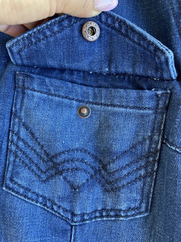 TUTA DENIM IDYLLWIND BY MIRANDA LAMBERT TAGLIA LARGE GAMBA LARGA - Foto 9 di 19