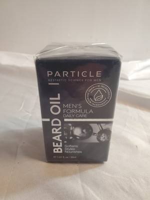 Particle Beard Oil Men s Formula Daily Care Aesthetic Science For Men 30 Ml