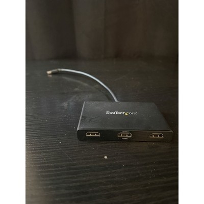 3-Port Multi Monitor Adapter - DisplayPort 1.2 to 3x HDMI MST Hub - Triple 10...