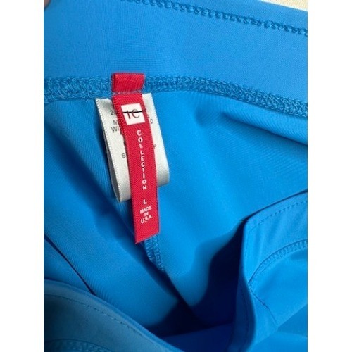 IC Collection Damen Ankle Leggings royalblau Größe Large - Bild 3 von 8