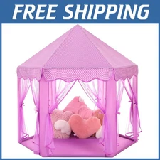 Purple Princess Tent for Children, 55'' x 53''