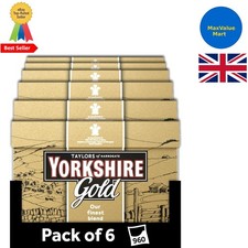Glorious Yorkshire Gold - 960 Caffeinated Tea Bags, Rainforest Certified