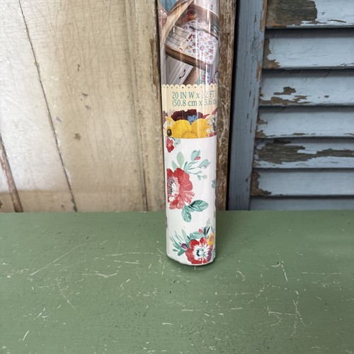 Pioneer Woman ~ Sweet Romance ~ laminato adesivo ~ rivestimento scaffale ~ 20" L x 12' L - Foto 5 di 9