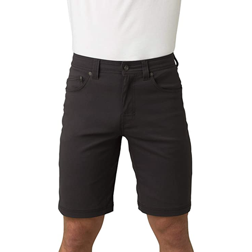 prAna Brion Herrenshorts Größe 30 anthrazitgrau 11 Zoll Schrittlänge neu mit Etikett