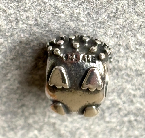 Pandora .925 Sterling Silber Retired Igel Charm, Markiert ALE - Bild 8 von 8
