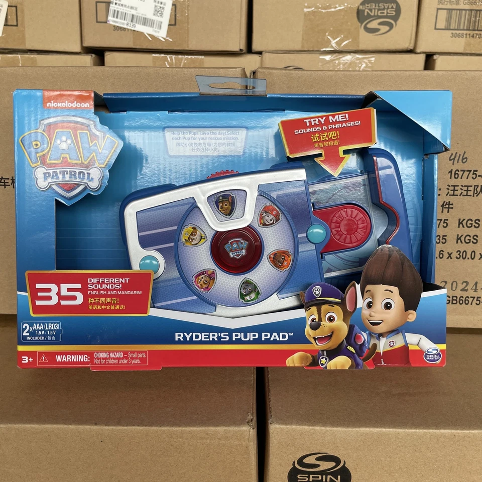 PAW Patrol Ryder Pup Pad Tablet Mission Launcher Rescue Team Calling Toy Cosplay - Image 3 of 4
