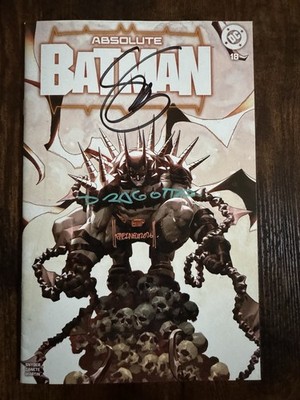 Absolute Batman #18 3x Signed Kael Ngu Dragotta & Scott Snyder FIRST PRINT w/COA