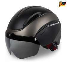 Fahrradhelm Kinglead Visier magnetisch atmung...