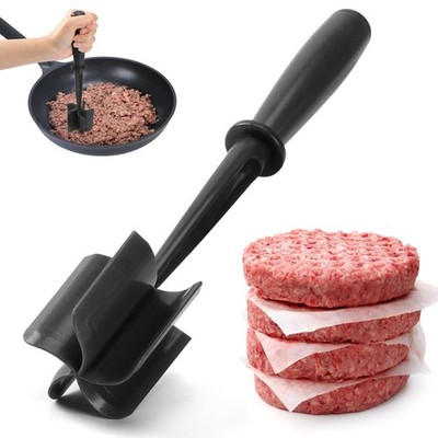 CUNSENR Premium Meat Chopper - 5 Curve Blade Ground Beef Original, Black 