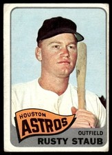 1965 Topps Rusty Staub Houston Astros #321