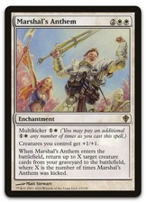 Marshal's Anthem #15 (LP) Worldwake WWK Magic MTG
