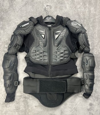 Fox Racing Titan Sport Jacket Motocross/Mountain Bike Body Armor Black Medium