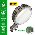 120W 14400LM 5000K LED Barn Light Dusk To Down Outdoor Yard Security Floodlight