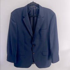 Hugo Boss James 100 virgin wool two button double vent sport coat blazer sz 42R