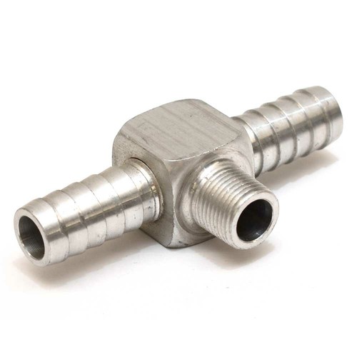 Moeller Boat Tee Vent Fitting 302051 | 5/8 Inch Aluminum - Picture 2 of 4