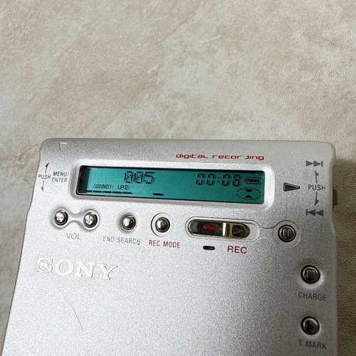 Sony MZ-R900 Walkman MD Mini Disco Reproductor Portátil Grabador - Imagen 4 de 14