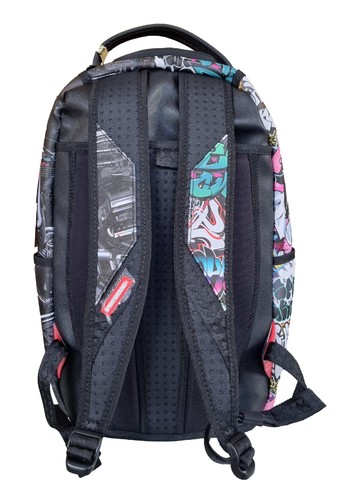Sprayground Limited Edition Backpack 910B7126NSZ Split Cybershark DLXSV - Picture 6 of 8