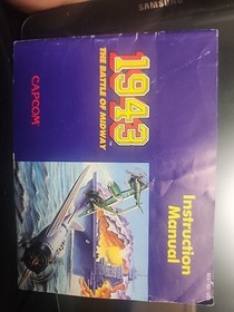 Nintendo NES 1943: The Battle of Midway 1988 (INSTRUCTIONS MANUAL ONLY) NO GAME