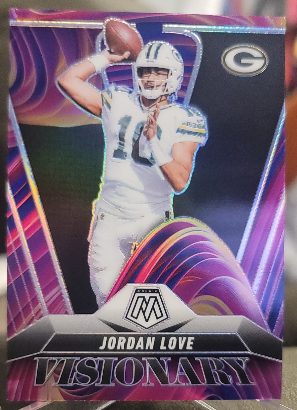 2025 Mosaic Jordan Love Visionary Case Hit SSP Green Bay Packers Rare 🔥📈🔥📈🔥