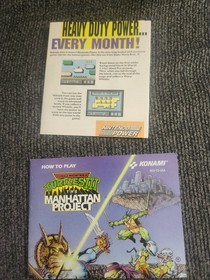 Teenage Mutant Ninja Turtles:lll The Manhattan Project Nintendo Nes Cib