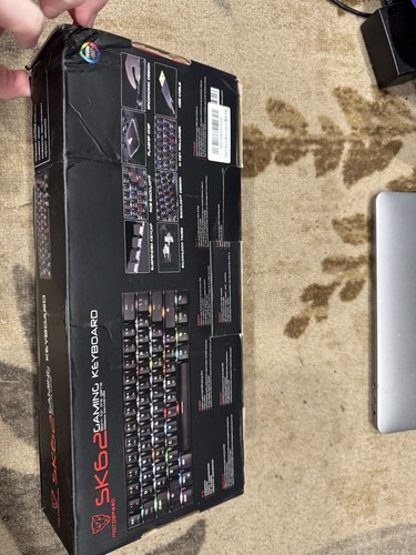 CK62 Motospeed Wired/Wireless Gaming Mechanical Keyboard Never Used was Opened - Picture 7 of 7