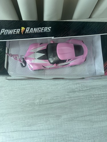 JADA PINK POWER RANGERS TOYOTA FT-1 CONCEPT 1/24 with FIGURE DIECAST PINK - Bild 14 von 14