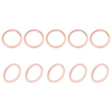 10Pack 24mmx30mmx1.5mm(IDxODxT) Copper Flat Washers Copper Flat Ring Gaskets