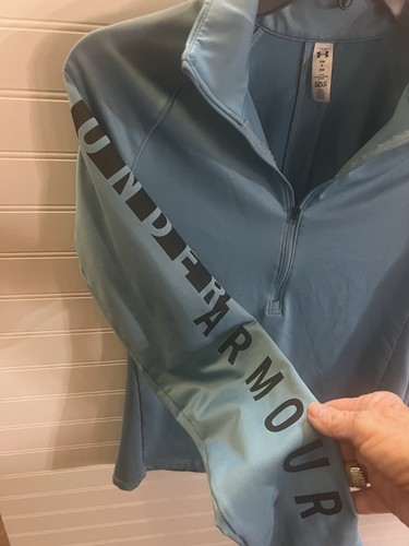 Under Armour Cold Gear Semi-Fitted 1/4 Zip Pullover Jacket - Women's S ***EUC*** - Picture 3 of 4