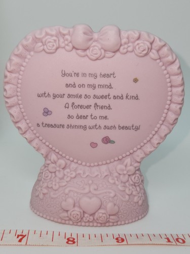 Heart shaped Battery Operated Musical Sculpture -You're In My Heart. - Picture 4 of 16