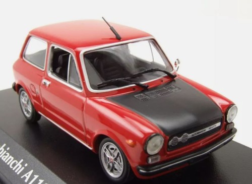 MAXICHAMPS,AUTOBIANCHI A112 Abarth 1974 Red, 1/43, MXC940121171 - Picture 2 of 3