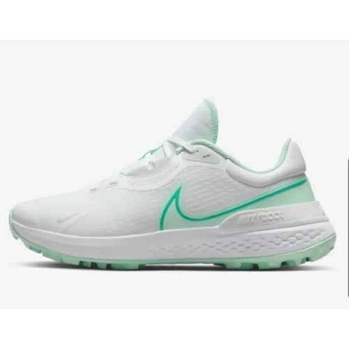 Nike Men's Infinity Pro 2 Golf Shoes White Mint Size 10 DJ5593-100 New - Picture 10 of 11