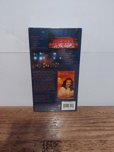 Yanni Tribute VHS Concert Tape 12 Songs Live Recording Used English - Picture 3 of 6